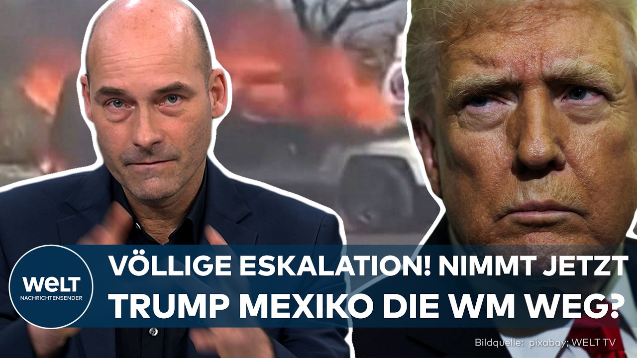 CHAOS UND GEWALT IN MEXIKO: Fußball-WM 2026 in Gefahr! Kartelle üben Rache nach Tod von "El Mencho"