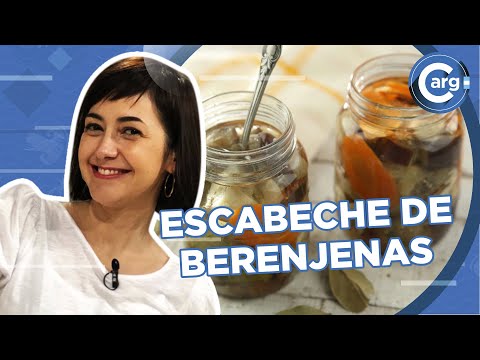 CÓMO PREPARO ESCABECHE  DE BERENJENAS
