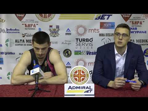 Press konferencija KK Sloboda KK Zdravlje (104:75) 23.kolo AdmiralBet KLS 2022