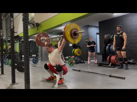 Snatch PB + Raw Training Footage - Weightlifting Super Saturday