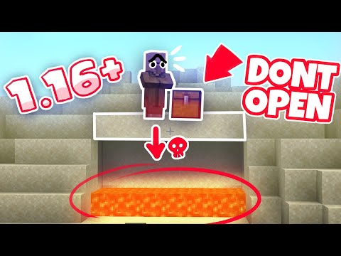 kav's recycling bin - (1.17+) THE ULTIMATE FALLING FLOOR/SAND TRAP (QUICKSAND) (EASY) - Minecraft tutorial, Redstone