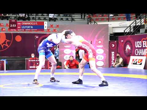 1/4 FS - 61 kg: E. ORMANOGLU (TUR) v. N. LEUTERT (SUI)