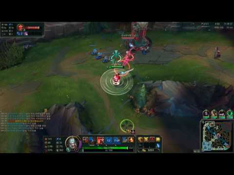 Tryndamere VS Fiora [Korean server D5 Rank game]