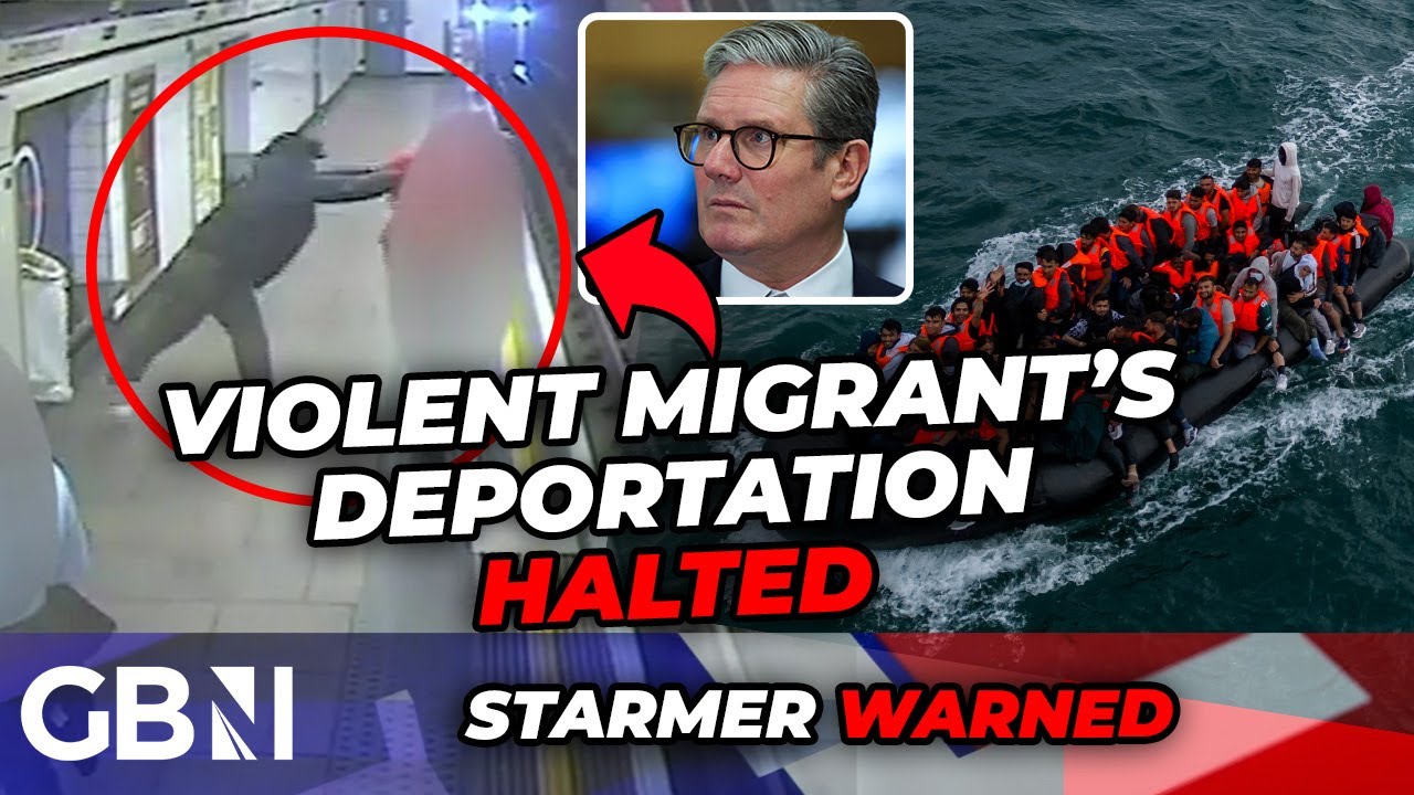 Violent criminal SAVED from deportation PUSHES commuter on tracks as immigration fury RATTLES Labour