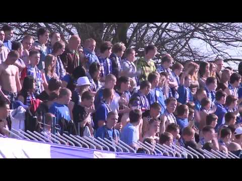 GKP Gorzów - Widzew Łódź, 11.04.2009, doping kibiców