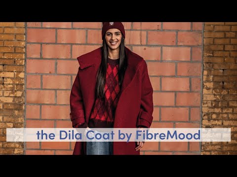 Dila Coat Sewing Pattern video