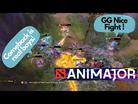 TNC Crazy 2+ Min non-stop Roshan Fight - Comeback 180,000 Net Worth | WePlay Animajor 2021 | Dota 2