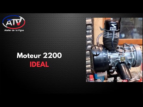 Le moteur de Solex 2200 IDEAL