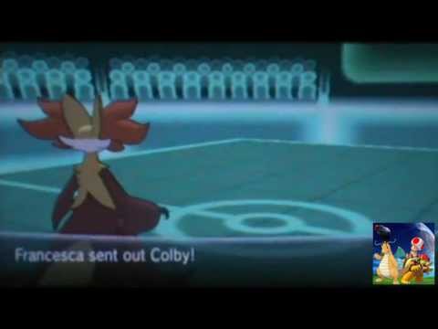 Pokémon X and Y WiFi Battle - Some Random Challenger