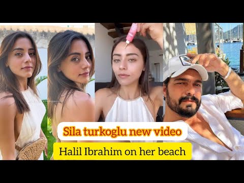 Sıla turkoglu new video.Halil Ibrahim cehyan on her beach.