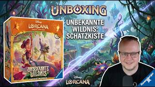 Set 12 Unbekannte Wildnis 🤠 Schatzkiste Unboxing -  Disney Lorcana
