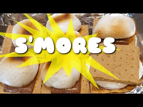 S'MORES | HOW TO MAKE S'MORES AT HOME NO CAMP FIRE NEEDED | A TASTE OF K