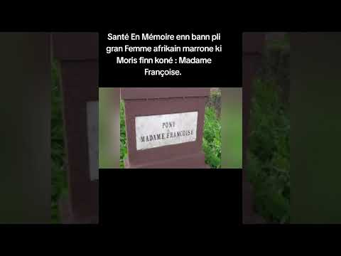 Si Selma Zot Ti Koner Ki Nu Zistwar ena Linportans.