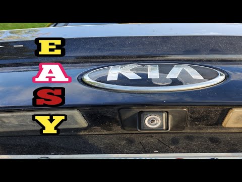 Kia Optima backup camera replaced# All kia motor#