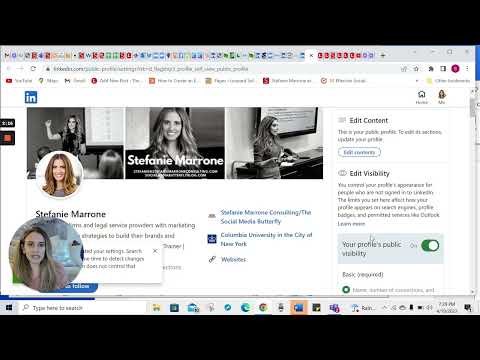 How to Customize Your LinkedIn Profile URL and What ... - YouTube