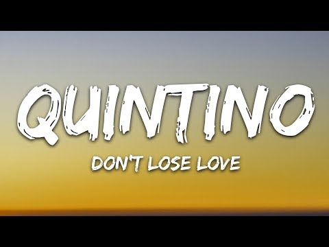 Quintino & AFSHeeN - Don't Lose Love (Lyrics) feat. Cher Lloyd