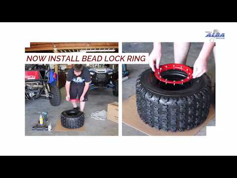 How to install ATV Beadlock Wheels by Alba Racing