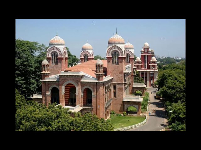 University of Madras video #1