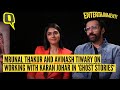 Mrunal Thakur And Avinash Tiwary On Working With Karan Johar In Ghost Stories The Quint