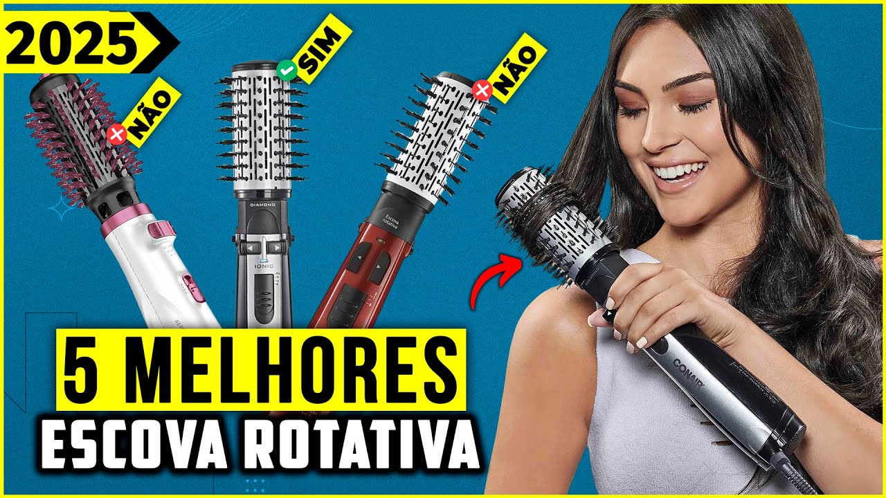 As 5 Melhores Escova Rotativa / Escova Giratoria De 2025!