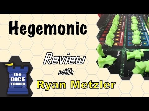 Dice Tower Reviews: Hegemonic - w/ Ryan Metzler