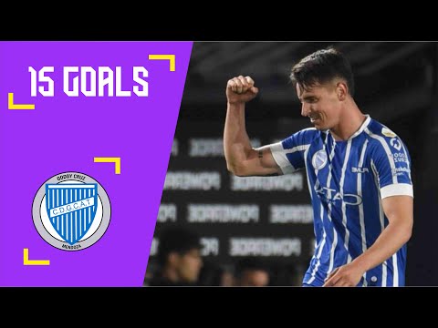 Tadeo Allende 15 Goals for Godoy Cruz