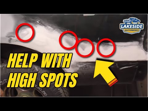 Fixing High and Low Spots in Body Work | Dent Repair