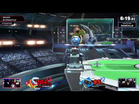 El Vegano (Piranha Plant) vs Versed Ace (ROB) - SST #83 Winners Quarter Finals