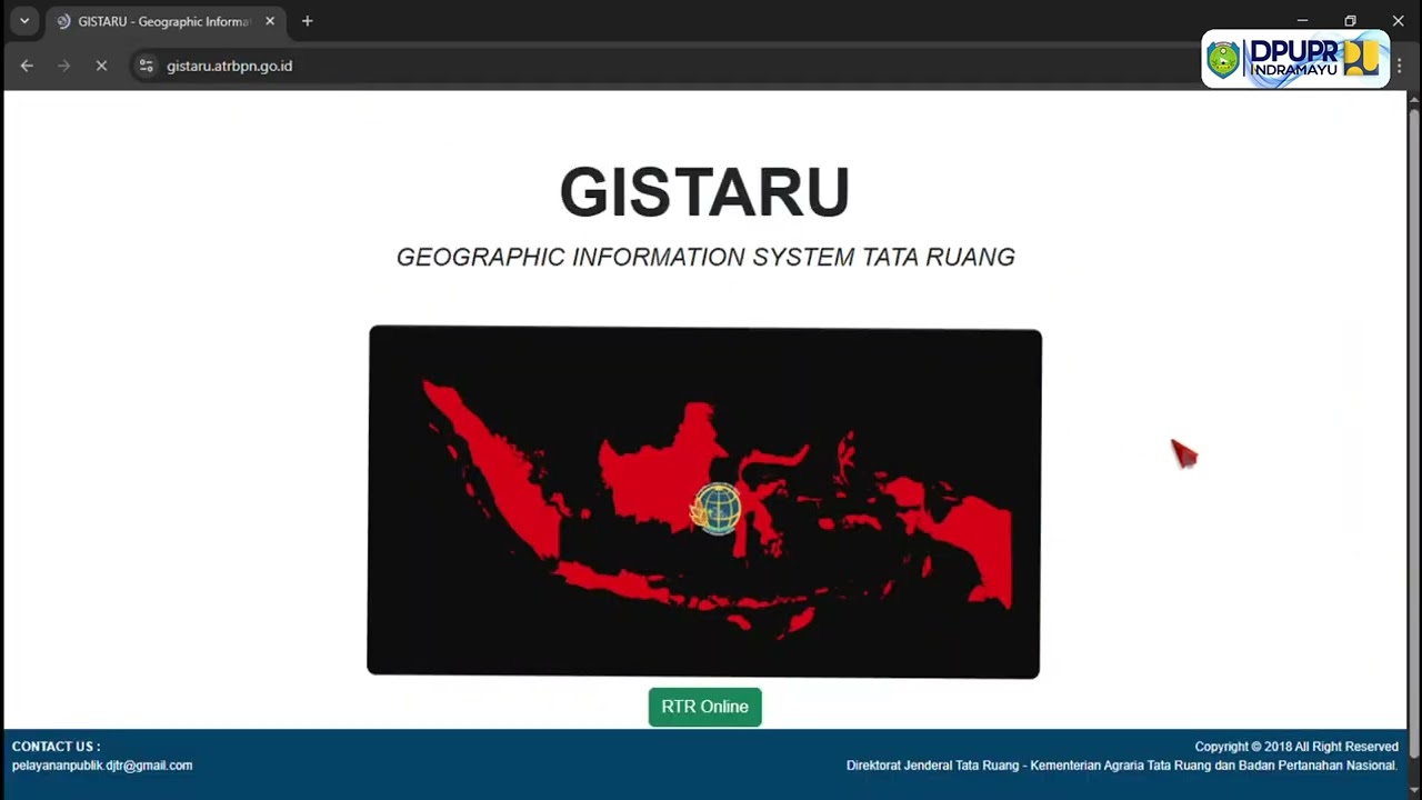 Cara Melihat Peta Pola Ruang Melalui RDTR Interaktif
