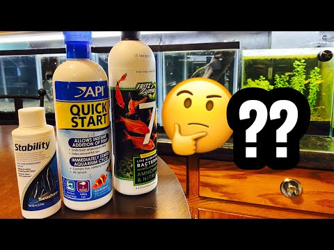 Seachem Stability vs API Quick Start vs Fritz Zyme