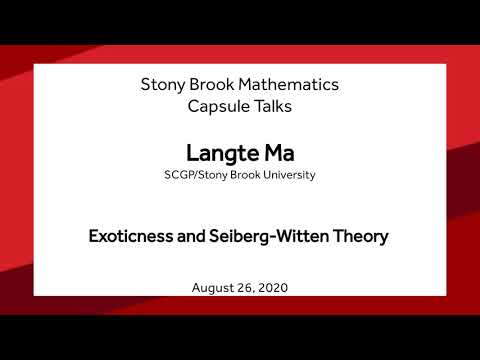 Exoticness and Seiberg-Witten Theory - Langte Ma