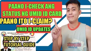 Paano i-check Ang Status ng Iyong UMID ID at Kung Paano ito I-claim | UMID ID UPDATES | Sirmond TV
