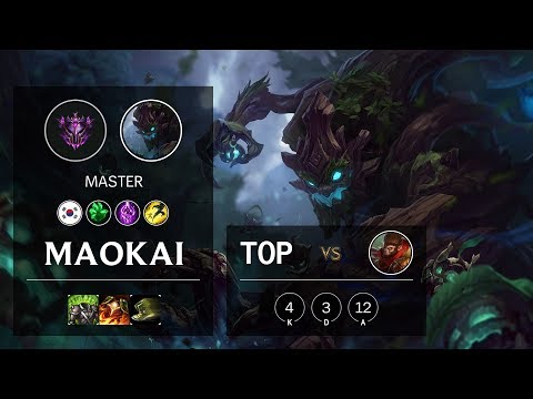 Maokai Top vs Wukong - KR Master Patch 10.11