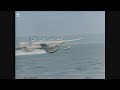 China Clipper Sikorsky Airlander flying boat taking off and landing A.I. Enhanced & Colorized