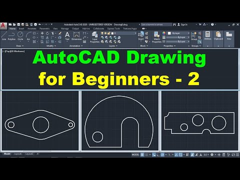 AutoCAD Drawing Tutorial for Beginners - 2