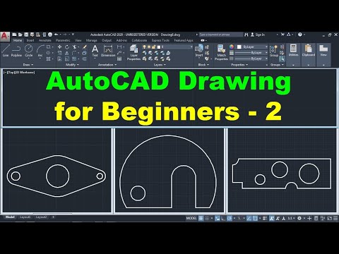 AutoCAD Drawing Tutorial for Beginners 2