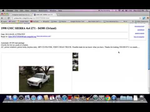 Craigslist Sutter