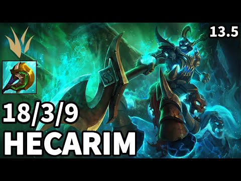 Hecarim Jungle vs Graves - KR Master  | Patch 13.5