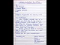 Leave Application For Office