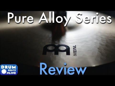 Meinl Pure Alloy Cymbal Series - Review | Drum Beats Online