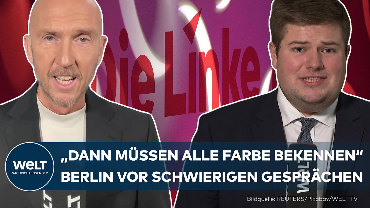 BERLIN: "Brüchige Basis!" Rot-Grün-Rot startet Sondierungen trotz Streit um Antisemitismus-Klausel