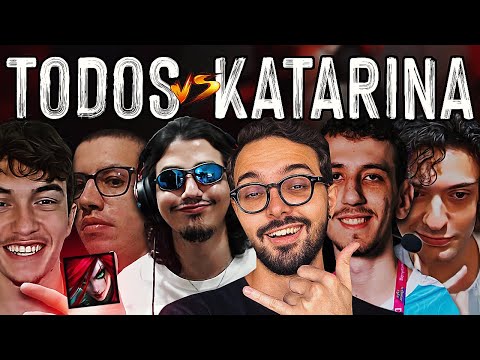 1 KATARINA DE HACK vs 5 DEMACIANOS!