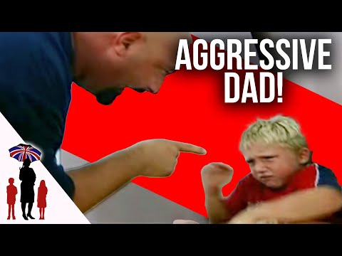 Father Grabs & Shouts At 6 yr Old Son | Supernanny