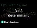 3 X 3 Determinant Matrix Transformations Linear Algebra Khan Academy