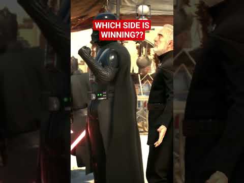 Which side is winning?? 💪 ##starwars #starwarsfan #swbf2 #shortsfeed #gaming