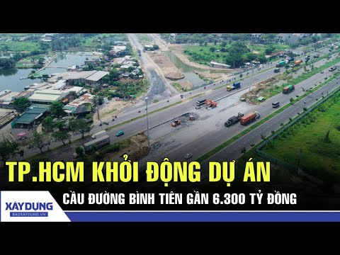  TP.HCM khởi động dự án cầu đường Bình Tiên gần 6.300 tỷ đồng