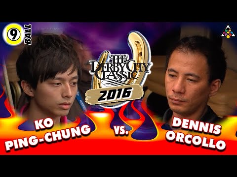 9-BALL: KO Ping Chung vs Dennis ORCOLLO - 2016 DERBY CITY CLASSIC 9-BALL DIVISION