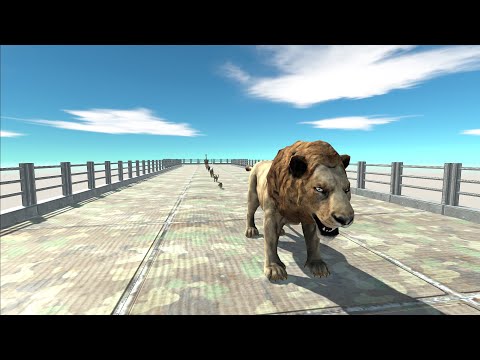 LION DEATH RUN - Animal Revolt Battle Simulator