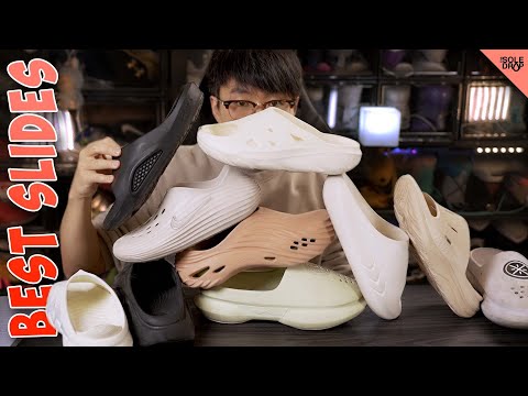 These are the COMFIEST SLIDES/ RECOVERY SHOES for HOOPERS!