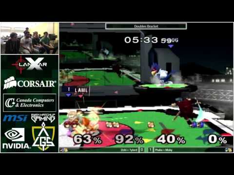LANWAR X - DShi + TYLORD vs Phake + Moky - SSBM Doubles